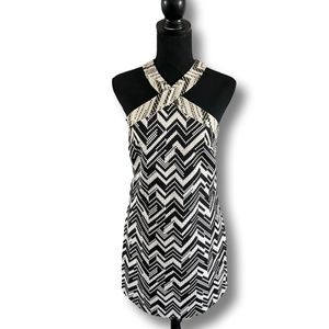 Trina Turk metallic Thread Jacquard Mini Dress. Size 2